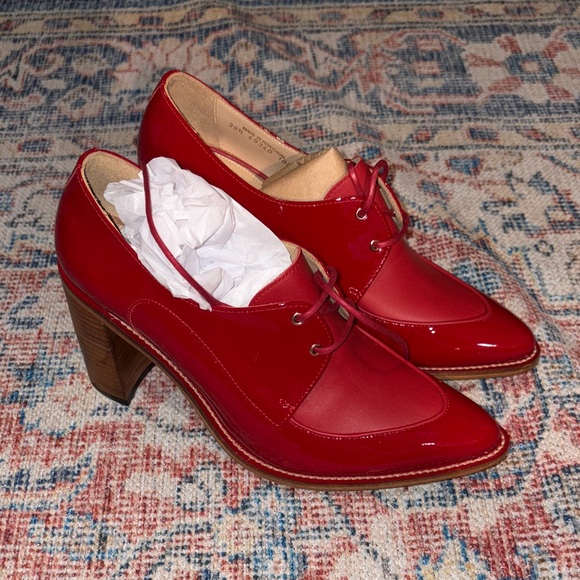 The Office of Angela Scott Miss Cleo Pointed Toe Loafer Pump SZ 39.5 NIB - Picture 2 of 10